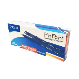 BOLIGRAFO PIN POINT 0.7MM 6810 AZUL ATADO DE 12 PZAS.