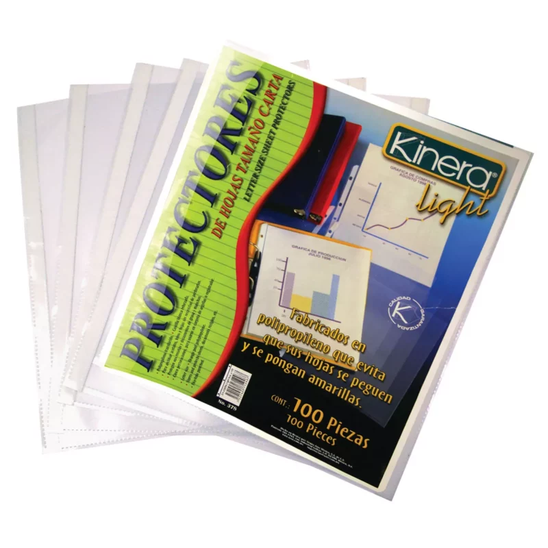 PROTECTOR DE HOJAS KINERA LIGTH C/100 378