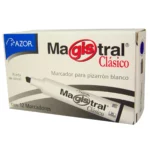 MARCADOR MAGISTRAL PLAST 83403 AZUL ATADO DE 12 PZAS.