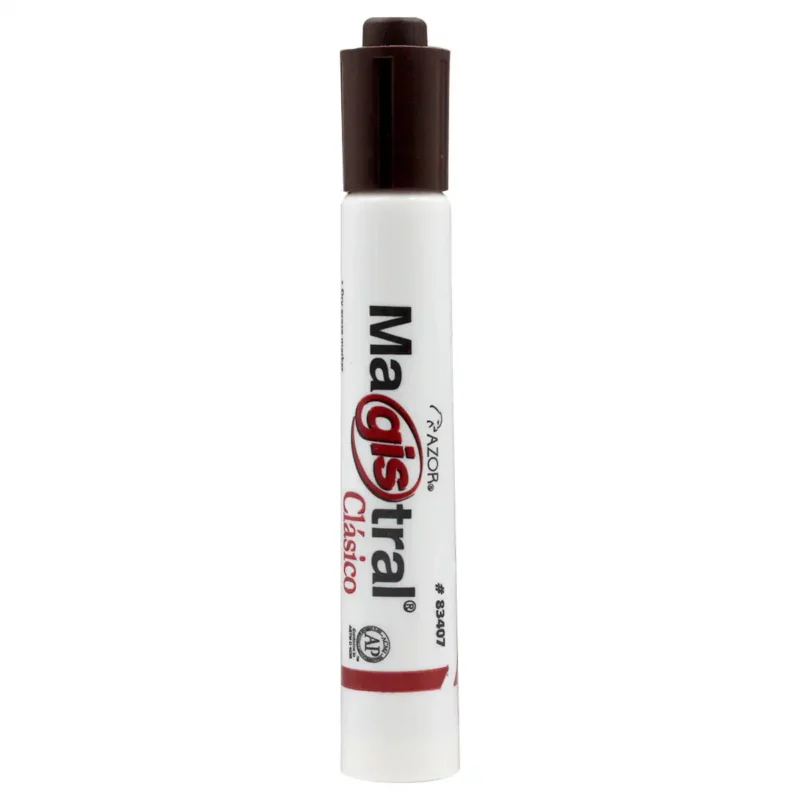 MARCADOR MAGISTRAL PLAST 83407 CAFE ATADO DE 12 PZAS. - Imagen 3