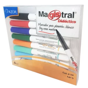 MARCADOR MAGISTRAL DIDACTICO PF C/8