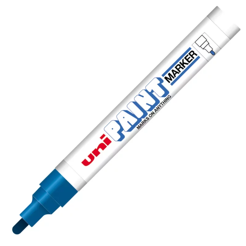 MARCADOR PAINT PX20 AZUL ATADO DE 2 PZAS.