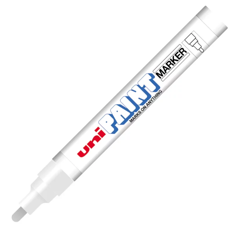 MARCADOR PAINT PX20 BLANCO ATADO DE 2 PZAS.
