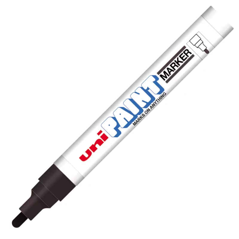 MARCADOR PAINT PX20 NEGRO ATADO DE 2 PZAS.