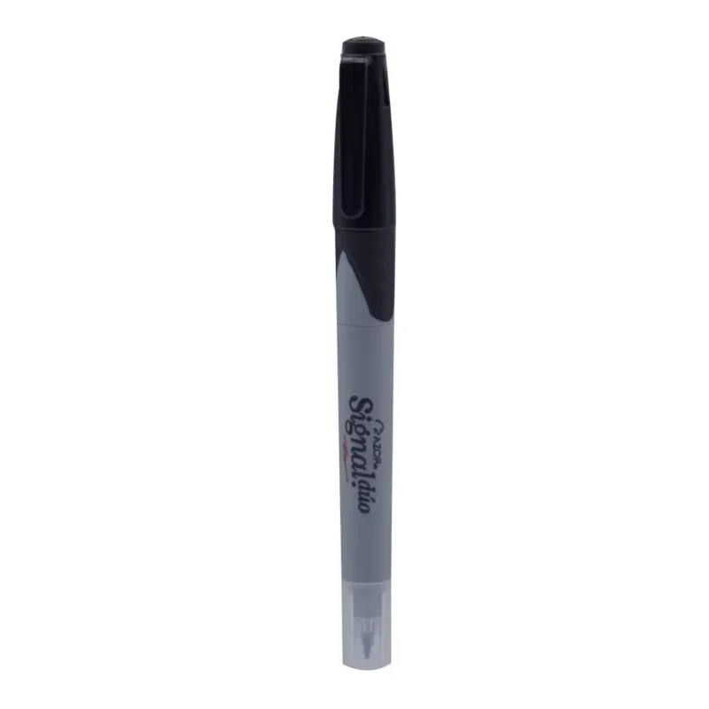 MARCADOR SIGNAL DUO 3300 NEGRO ATADO DE 12 PZAS. - Imagen 4