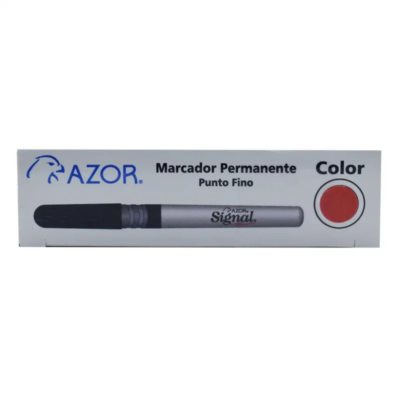 MARCADOR SIGNAL FINO 30002 ROJO ATADO DE 12 PZAS. - Imagen 3