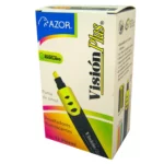 MARCATEXTOS VISION PLUS 2600 AMARILLO ATADO DE 12 PZAS.