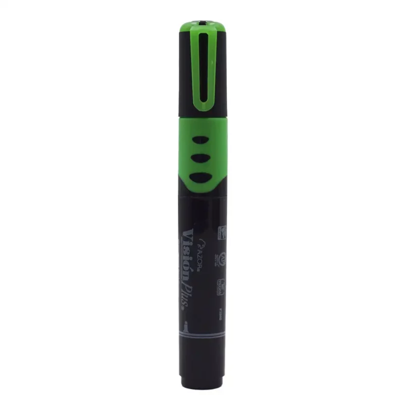 MARCATEXTOS VISION PLUS 2600 VERDE ATADO DE 12 PZAS. - Imagen 3
