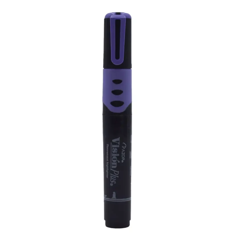 MARCATEXTOS VISION PLUS 2600 PASTEL MORADO ATADO DE 12 PZAS. - Imagen 2