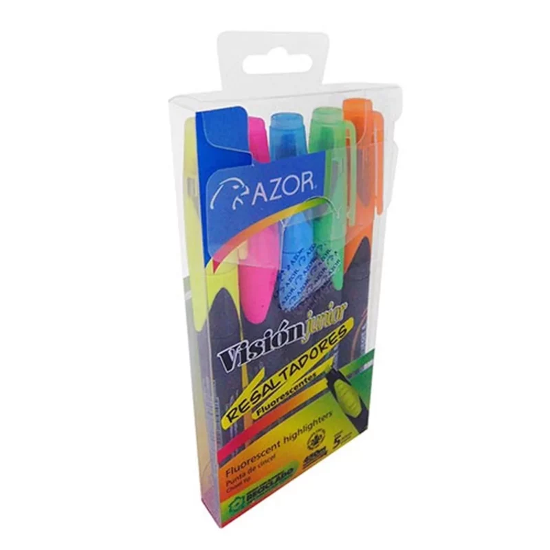 MARCATEXTOS VISION JUNIOR C/5 COL 2825 ATADO DE 2 PZAS.