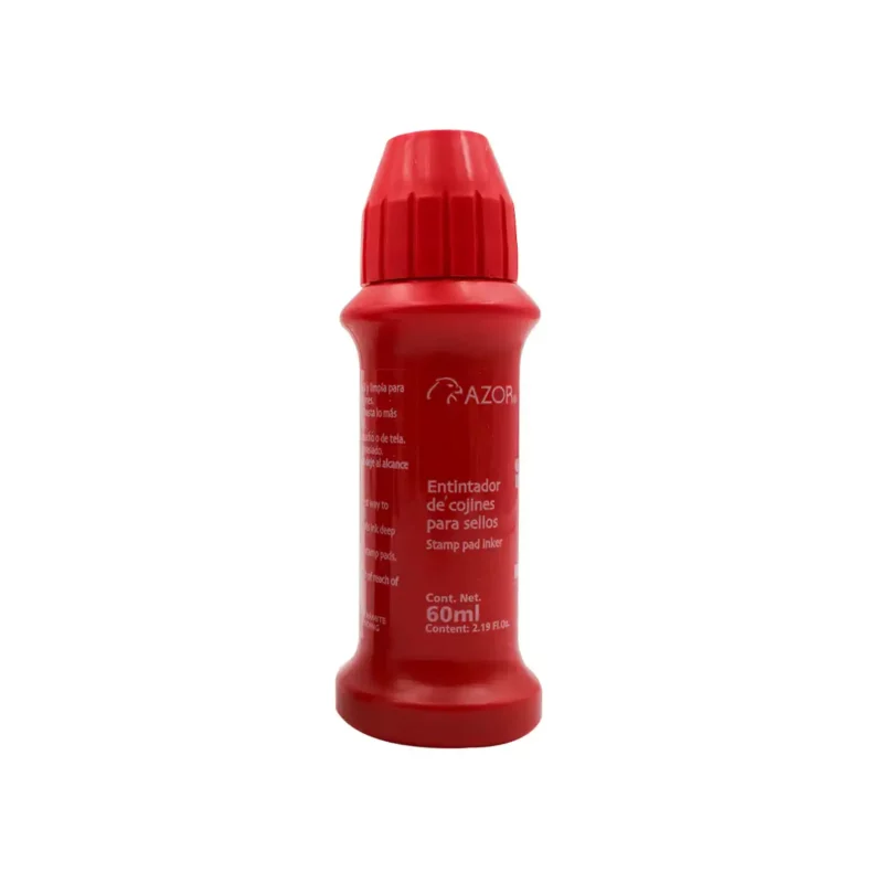 TINTA ROLAPLICA 60ML 587 ROJA ATADO DE 3 PZAS.
