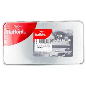 COJIN METALICO STAFFORD NO. 2 NATURAL ATADO DE 4 PZAS.