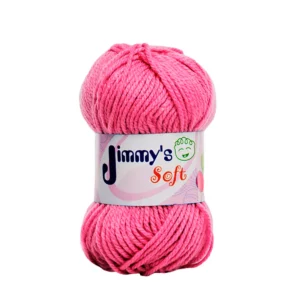 ESTAMBRE JIMMY´S SOFT LISO 50GRS ROSA MEXICANO ATADO DE 6 PZAS.