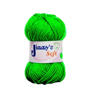 ESTAMBRE JIMMY´S SOFT LISO 50GRS LIMON ATADO DE 6 PZAS.