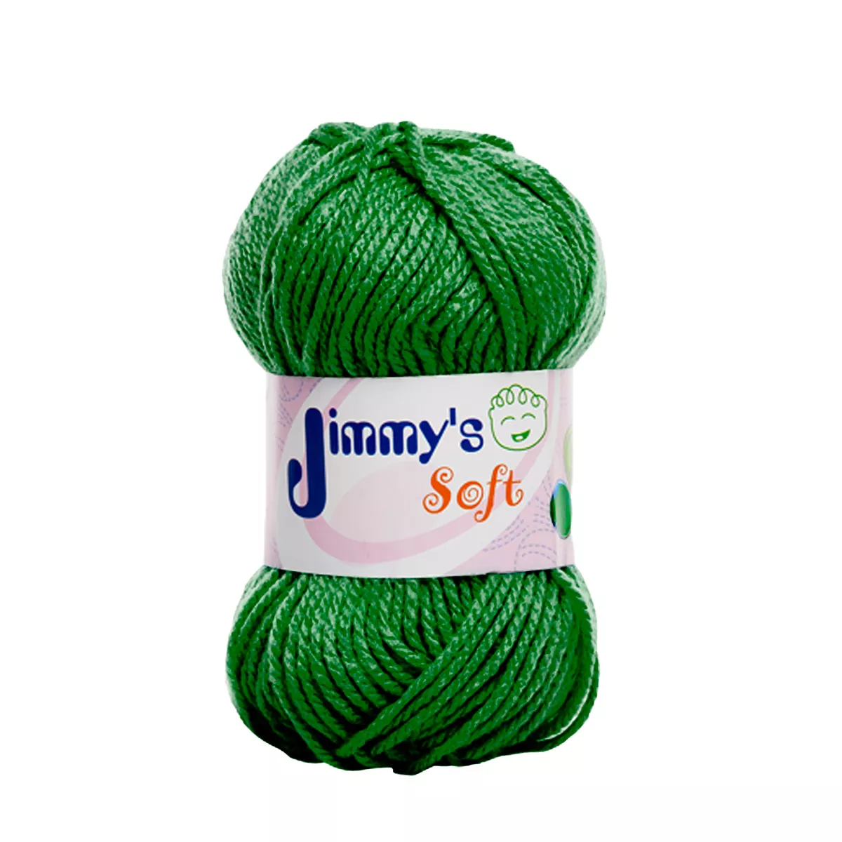 ESTAMBRE JIMMY´S SOFT LISO 50GRS BANDERA ATADO DE 6 PZAS.