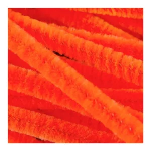 CHENILLE C/100 32 FLUORESCENTE NARANJA