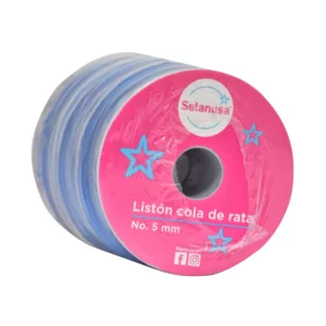 LISTON COLA DE RATA 100M NO. 5 AZUL REY