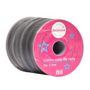 LISTON COLA DE RATA 100M NO. 5 NEGRO
