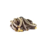 LENTEJUELA METALICA MAZO 6MM ORO ATADO DE 2 PZAS.