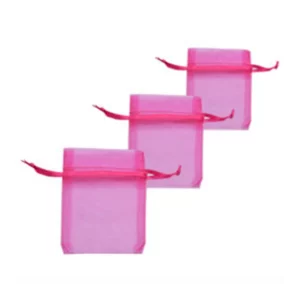 BOLSA DE ORGANZA 7.5X10CM C/12 FIUSHA