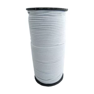 CORDON ELASTICO 2.5MM 100MTS BLANCO