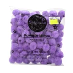 POM PON NO. 18 C/100 COLORES SOLIDOS