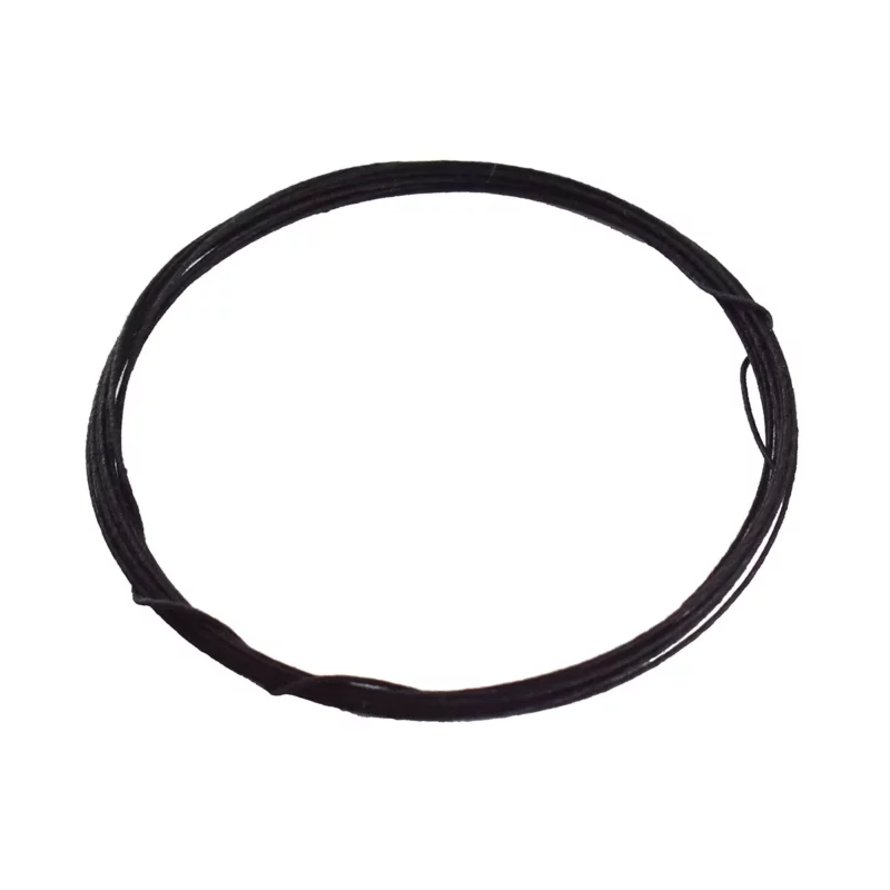 ALAMBRE FORRADO 3.5MTS NEGRO ATADO DE 5 PZAS.