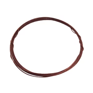 ALAMBRE FORRADO 3.5MTS CAFE ATADO DE 5 PZAS.