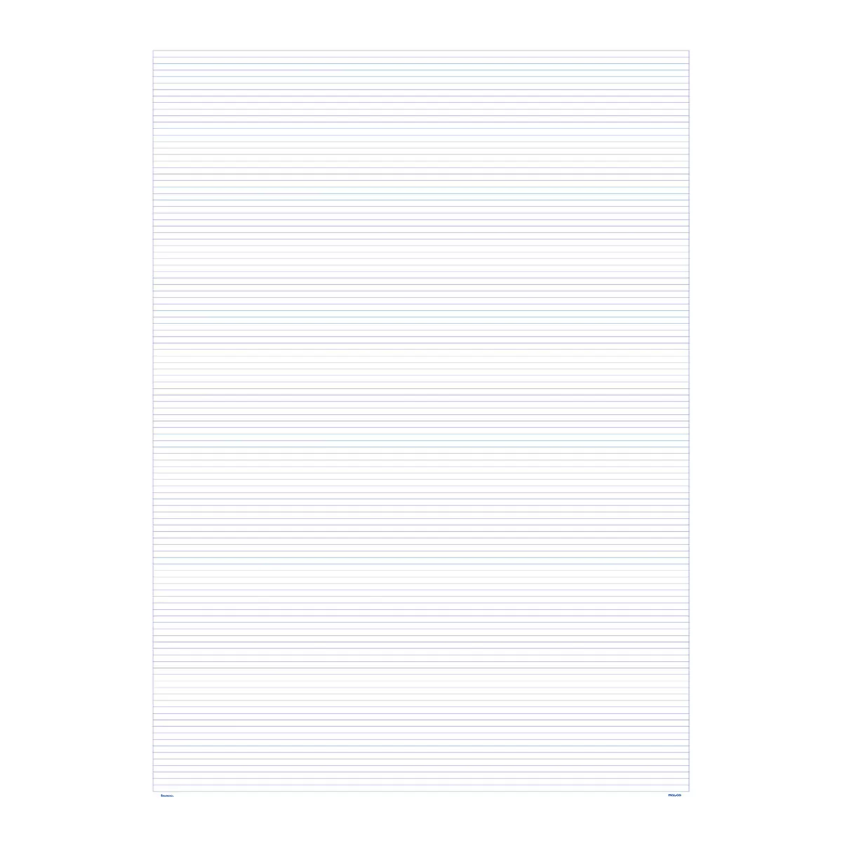 PAPEL ROTAFOLIO 70X95CMS 75GRS CON MARGEN PRR RAYA ATADO DE 25 PZAS.