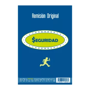 BLOCK REMISION SEGURIDAD ESQUELA 50HJS ORIGINAL R4 ATADO DE 10 PZAS.