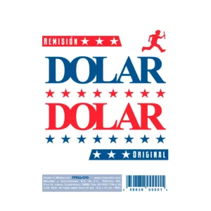 BLOCK REMISION DOLAR 1/8 45HJS ORIGINAL RD1 ATADO DE 10 PZAS.