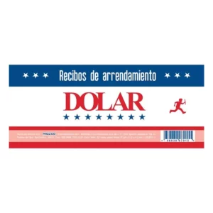 BLOCK RECIBO DE RENTA SIN FOLIO 80HJS C/5 D-8015