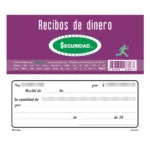 BLOCK RECIBO DE DINERO SIN TALON 80HJS C/5 D-8603