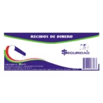 BLOCK RECIBO DE DINERO CON TALON 80HJS C/5 D-8602