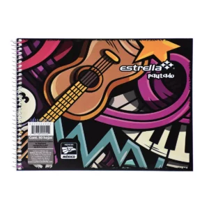 CUADERNO ITALIANO 50HJS ESP PAUTAD 0055 ATADO DE 10 PZAS.