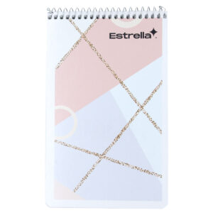 BLOCK TAQUIGRAFIA 80HJS ESPIRAL LGO 0035 ATADO DE 12 PZAS.