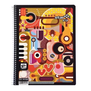 CUADERNO PROFESIONAL CORTO 100HJS ATADO BLANCO ATADO DE 9 PZAS.