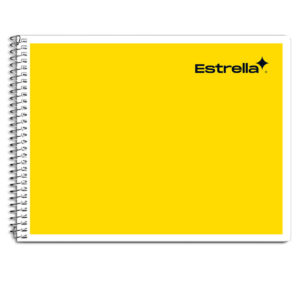 CUADERNO ITALIANO 100HJS ESPIRAL BLANCO 160 ATADO DE 8 PZAS.