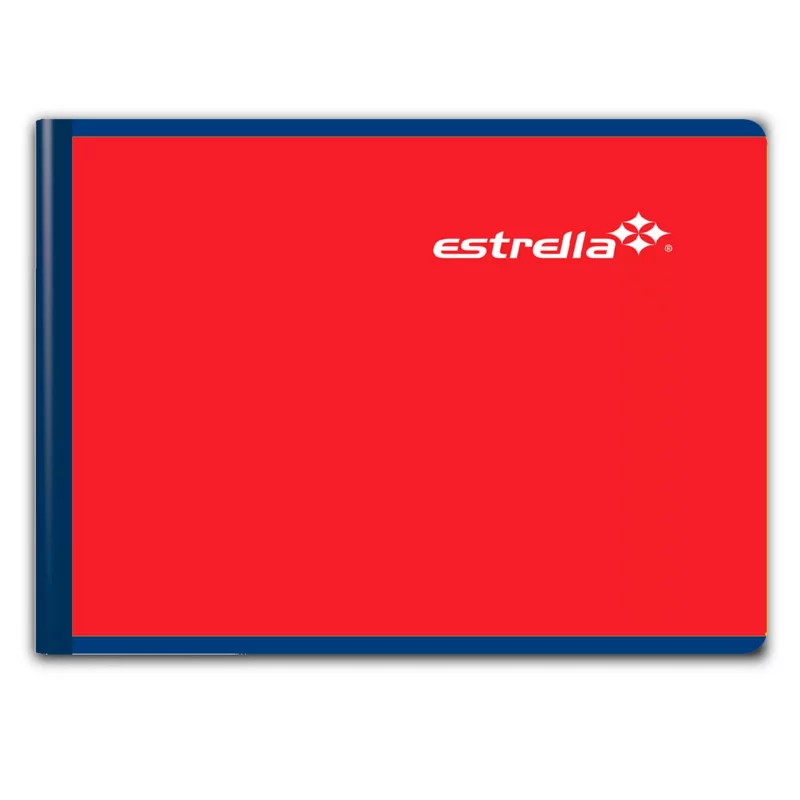 CUADERNO ITALIANO 100HJS COSIDO C5 ATADO DE 6 PZAS.