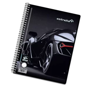 CUADERNO FRANCES 100HJS ESPIRAL RAYA 178 ATADO DE 7 PZAS.