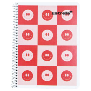 CUADERNO FRANCES 100HJS ESPIRAL BLANCO ATADO DE 7 PZAS.