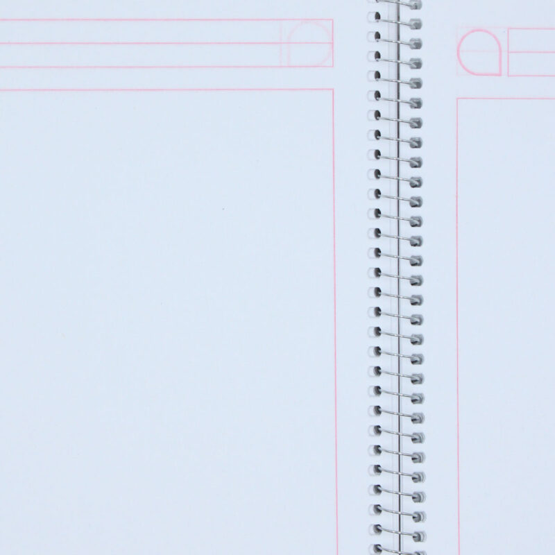 CUADERNO FRANCES 100HJS ESPIRAL BLANCO ATADO DE 7 PZAS. - Imagen 3