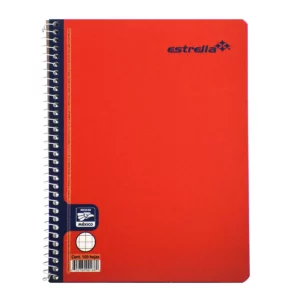 CUADERNO FRANCES 100HJS ESPIRAL C5 186 ATADO DE 7 PZAS.