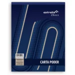 BLOCK CARTA PODER 50HJS ESTRELLA ATADO DE 5 PZAS.