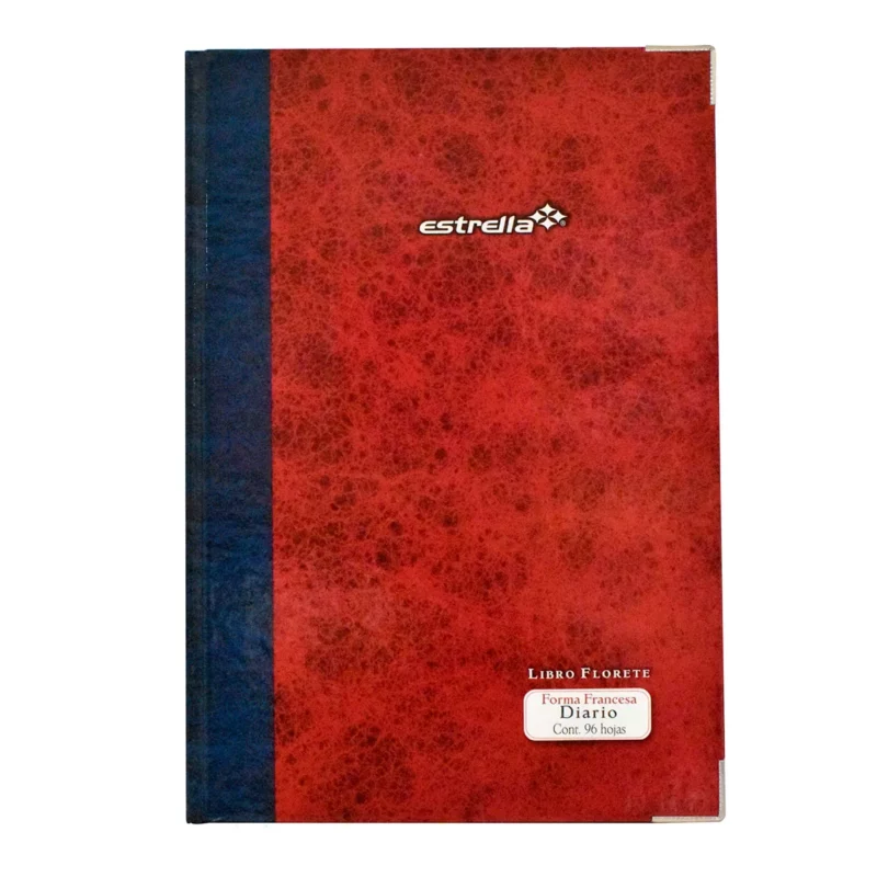 LIBRO FLORETE 96HJS DIARIO 0102 ATADO DE 2 PZAS.