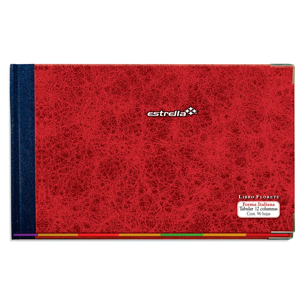 LIBRO TABULAR 96HJS 12 COLUMNAS ATADO DE 2 PZAS.