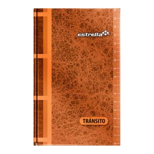 LIBRETA DE TRANSITO 96HJS PASTA DURA ATADO DE 2 PZAS.