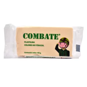 PLASTILINA COMBATE 140GRS CARNE ATADO DE 5 PZAS.