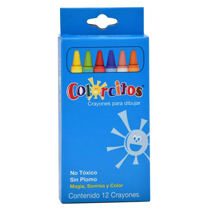 CRAYON COLORCITOS ESCOLAR C/12 ATADO DE 5 PZAS.