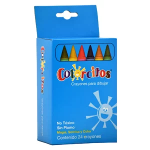 CRAYON COLORCITOS JUMBO C/24 ATADO DE 2 PZAS.
